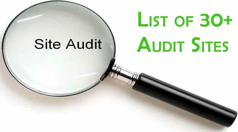 Audit Sites