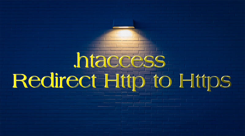 How to redirect http to https