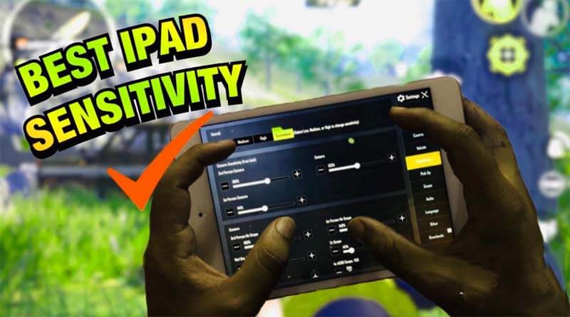 IPad Mini 5 Sensitivity Settings in PUBG Mobile || 100% Recoil Control