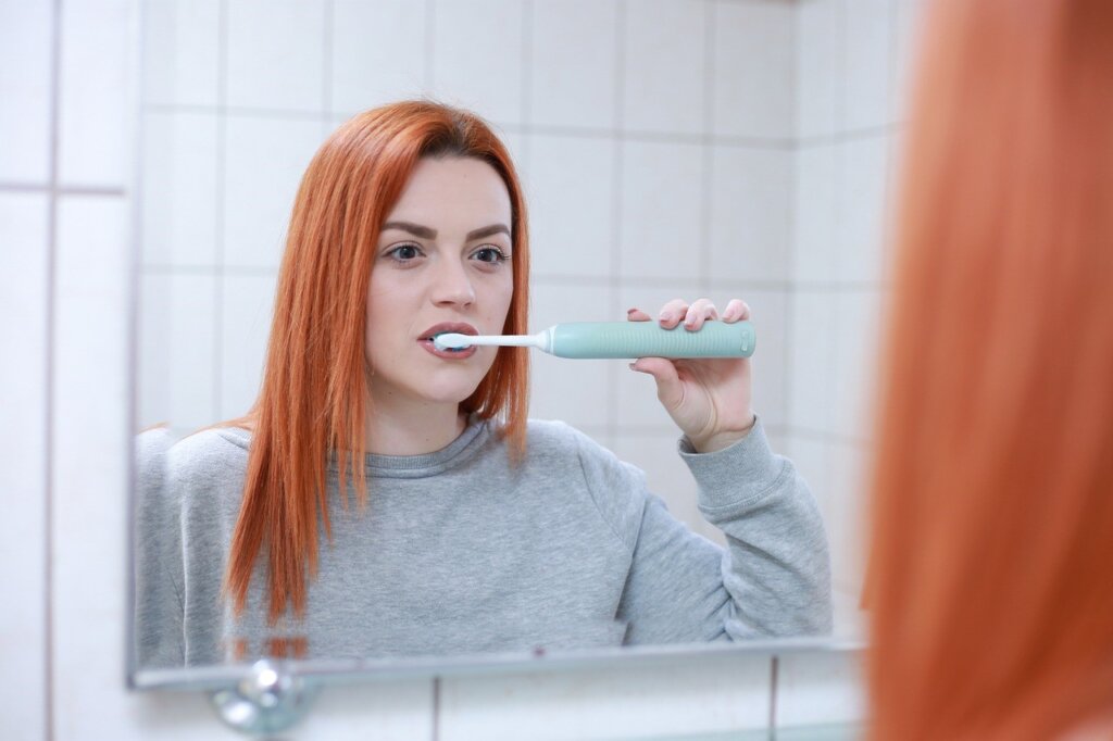 Brush your teeth