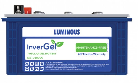 Luminous InverGel GEL Battery - IGSTJ18000