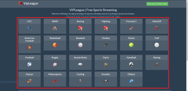 How to Watch Sports Live Streams on VIPLeague?