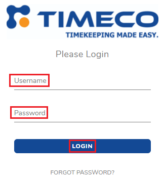 How to get “TIMECO login” access