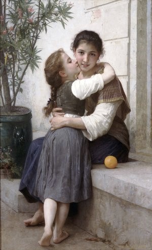 Calinerie (A Little Cozxing) by William-Adolphe Bouguereau