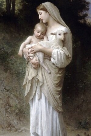 L’innocence by William-Adolphe Bouguereau