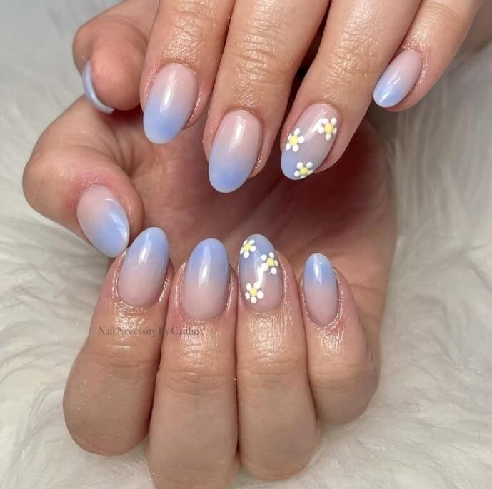 Trendy Short Acrylic Nails