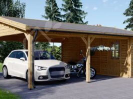 The wooden carport an increasingly popular alternative to the garage