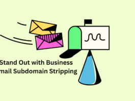 Business Email Subdomain Stripping
