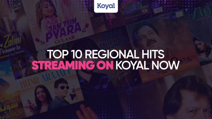 Top 10 Regional Hits Streaming on Koyal Now